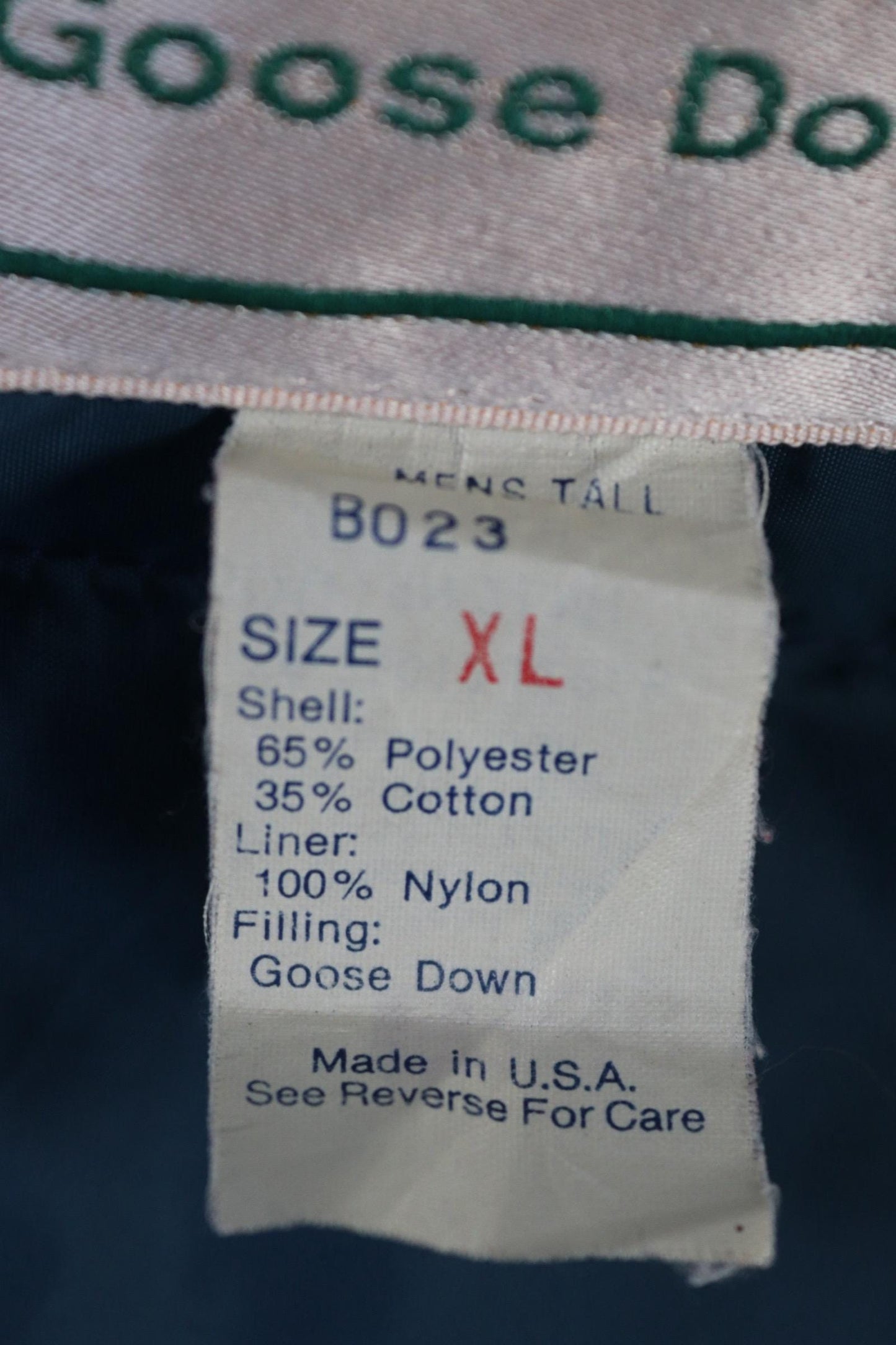 Vintage 1980s LL Bean Newfoundland parka - goose down jacket - Arctic anorak - 56" chest