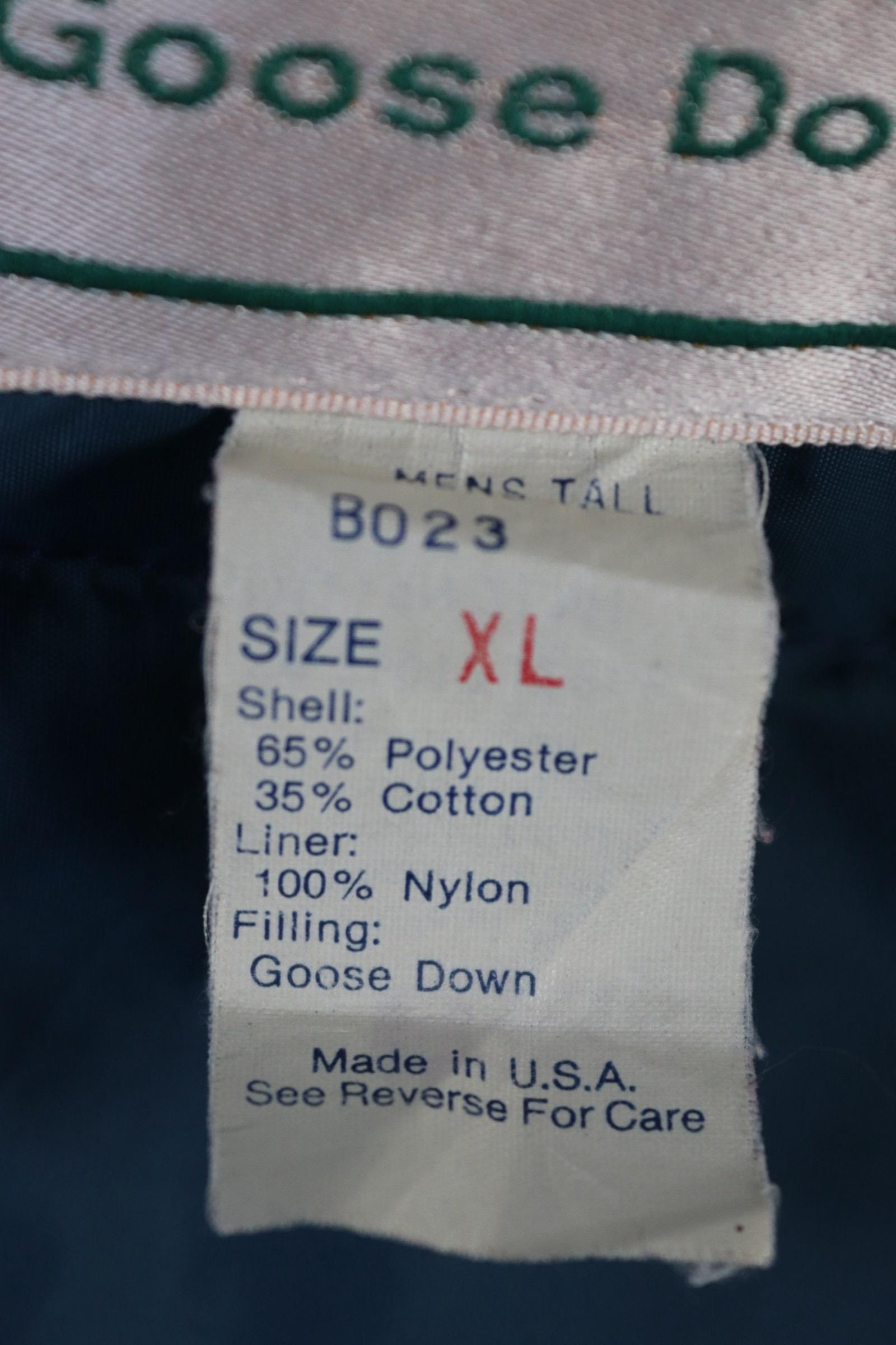 Vintage 1980s LL Bean Newfoundland parka - goose down jacket - Arctic anorak - 56" chest