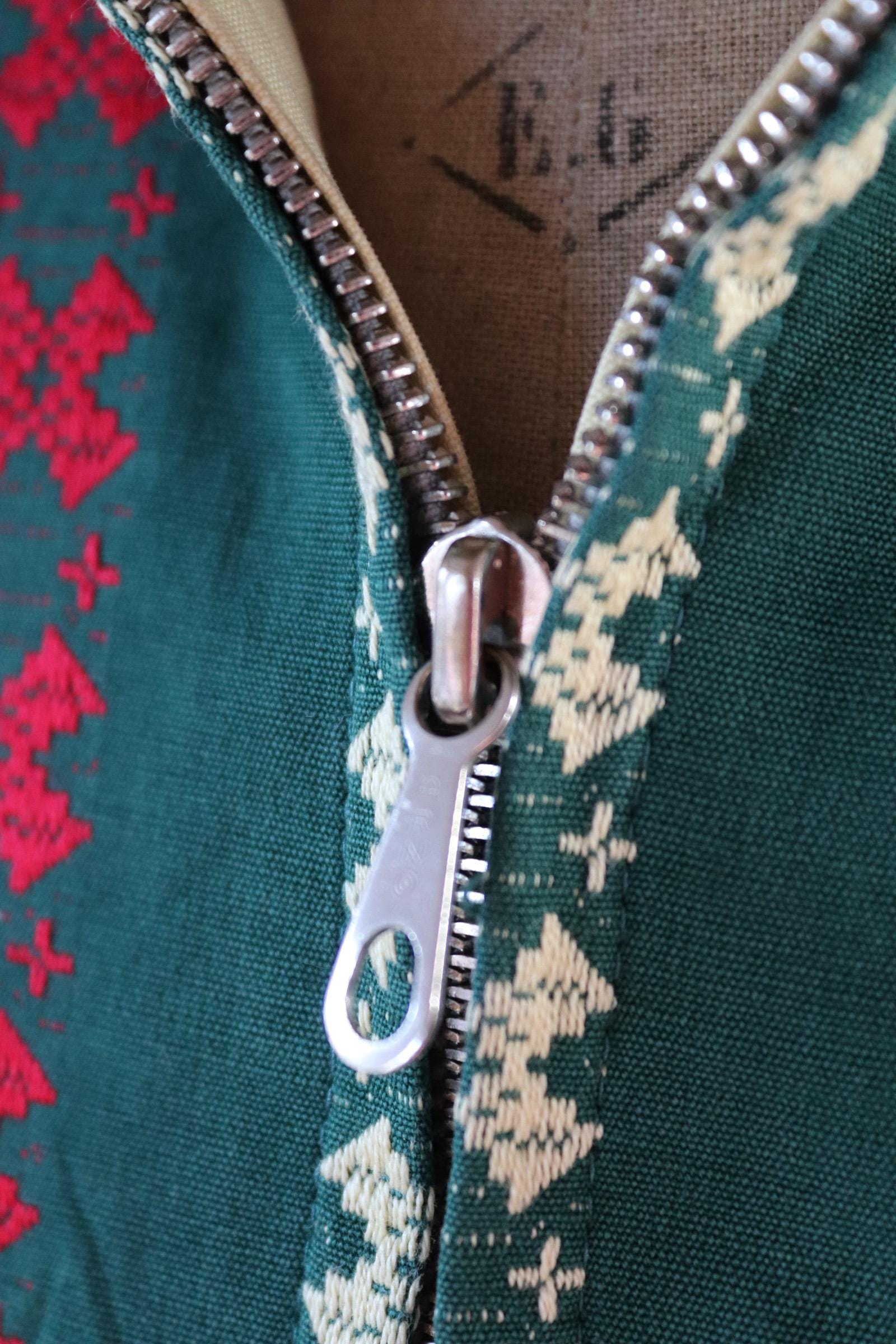 Vintage 1970s crazy print anorak - drizzler jacket - 42” chest - surf windbreaker