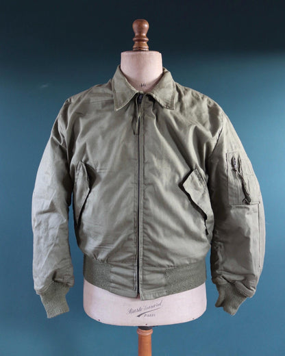Vintage 1980s USAF CWP cold weather flight jacket - US military - 42" chest