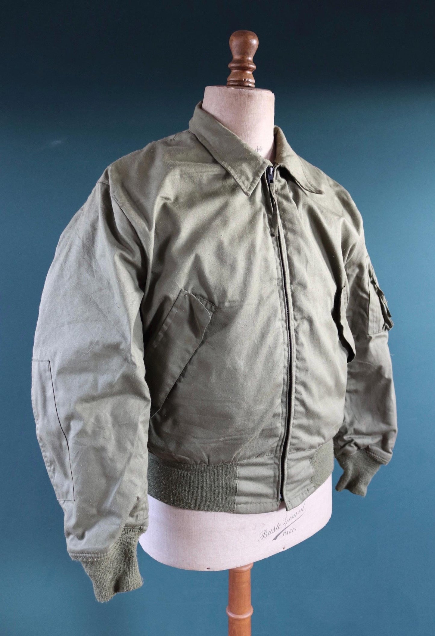 Vintage 1980s USAF CWP cold weather flight jacket - US military - 42" chest