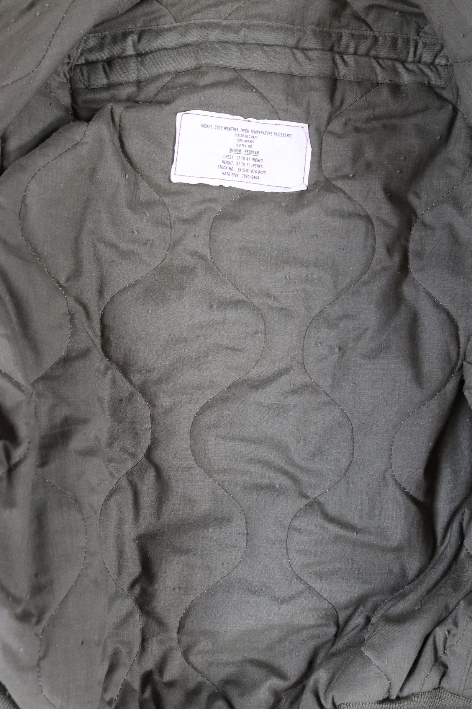 Vintage 1980s USAF CWP cold weather flight jacket - US military - 42" chest