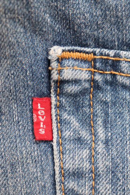 Vintage Levis 501 jeans - blue denim workwear - 32" x 30"