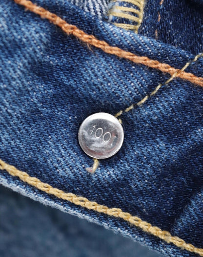 Vintage Levis 501 jeans - blue denim workwear - 33" x 31"