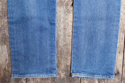 Vintage Levis 501 jeans - blue denim workwear - 33" x 31"