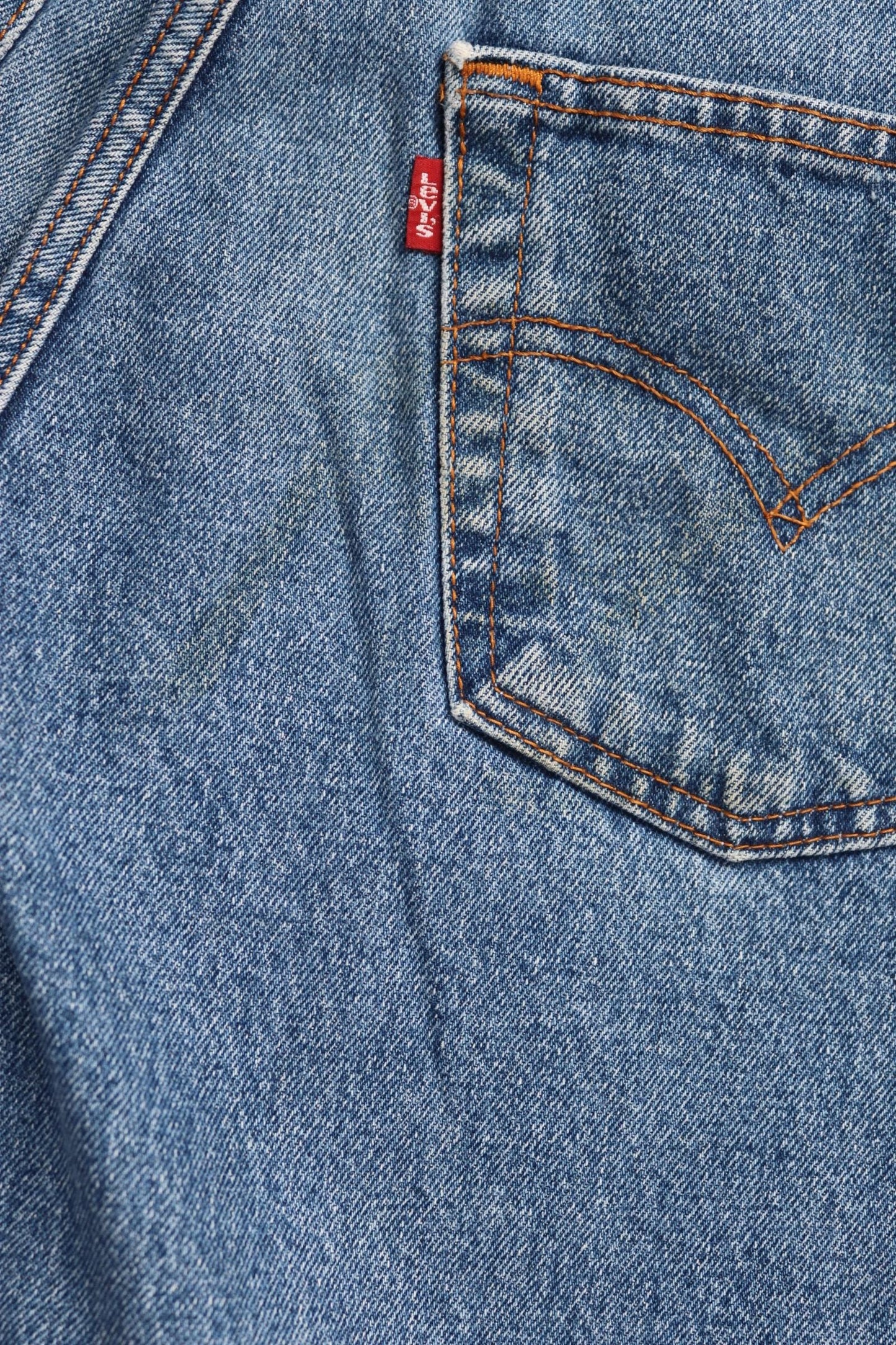 Vintage Levis 501 jeans - blue denim workwear - made in USA - 30" x 29"