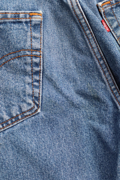 Vintage Levis 501 jeans - blue denim workwear - made in USA - 30" x 29"