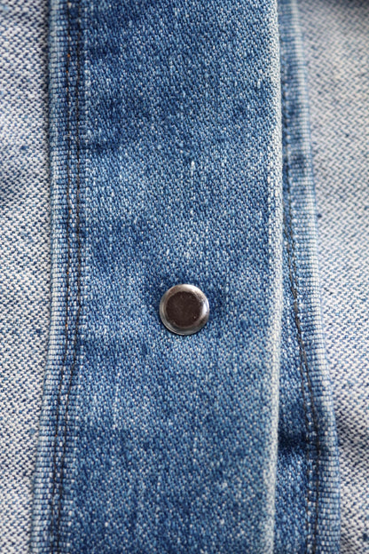 Vintage 1970s Levis denim jacket - whisker fades - 43” chest