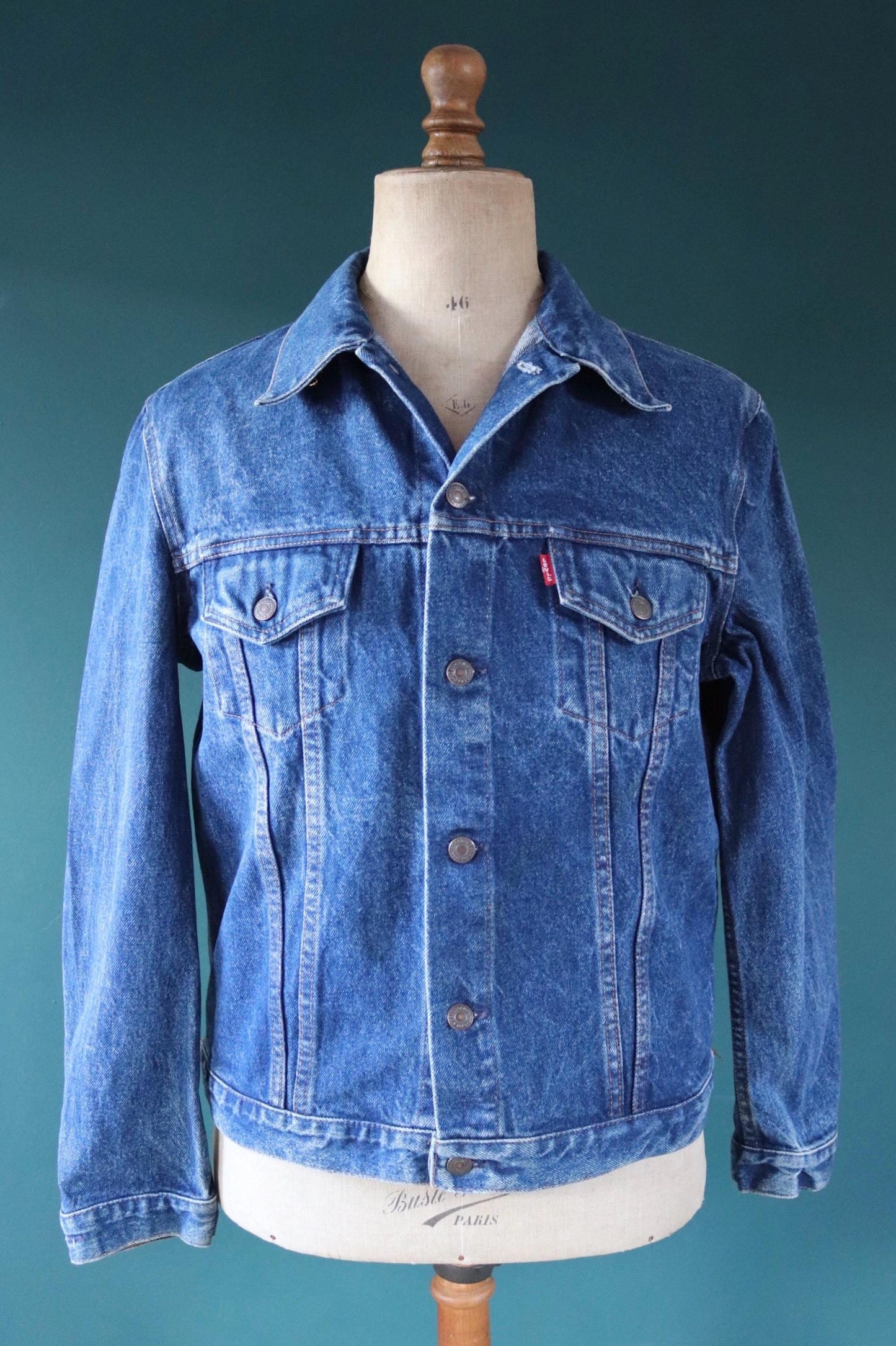 Vintage 1980s Levis denim jacket - 70500-0217 - 46” chest