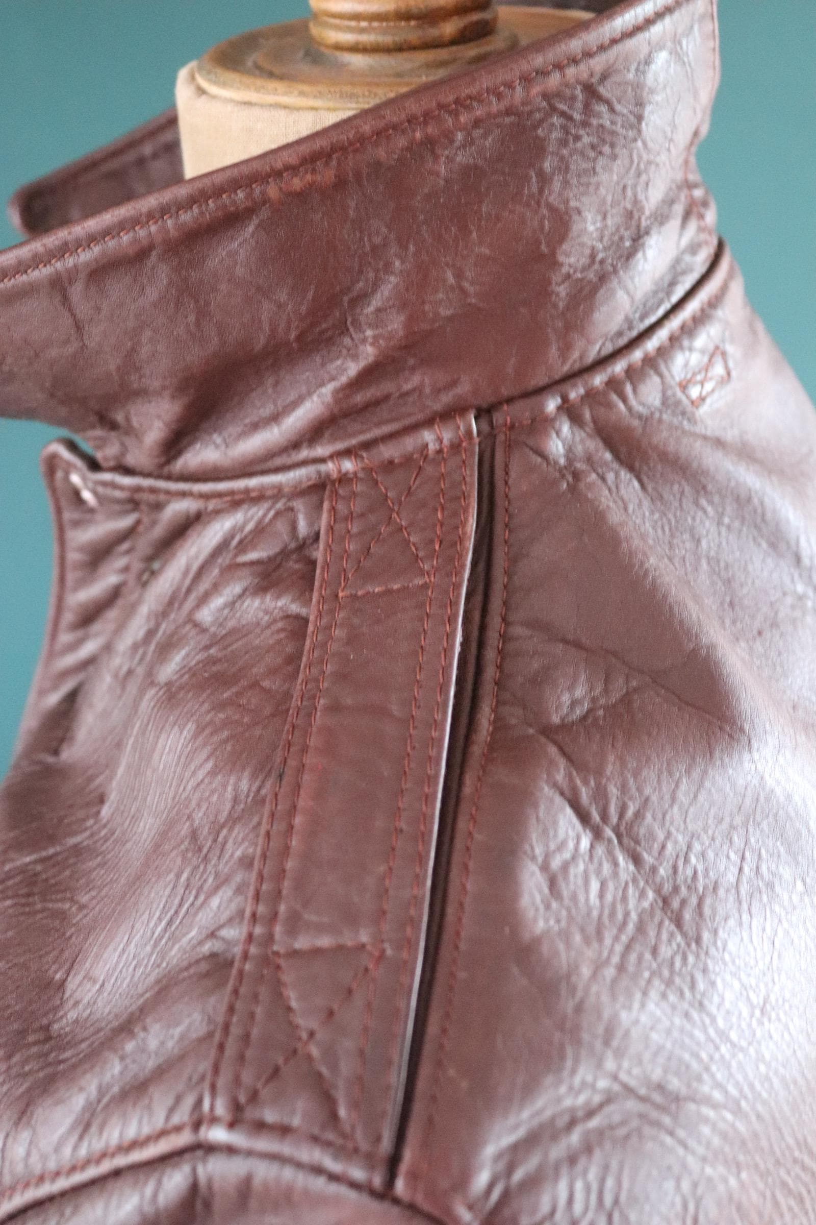 Vintage Eastman Leather A2 flight jacket - WW2 USAAF - 42" chest