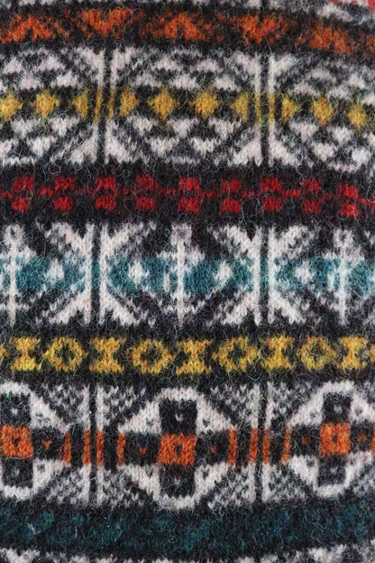 Vintage 1980s Scottish knitted wool jumper - traditional knitwear - 40” chest