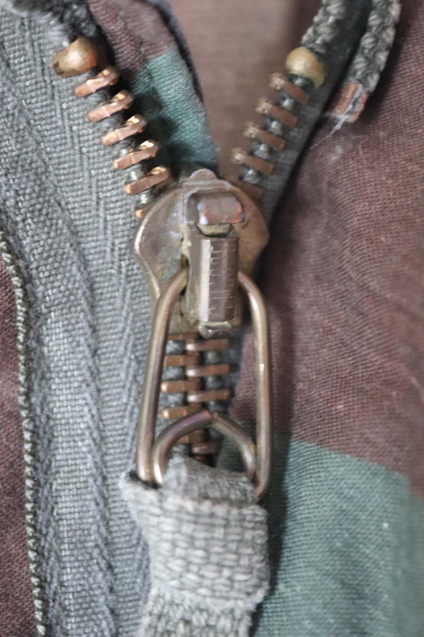 Vintage 1980s US army camouflage M-65 field jacket - 48" chest