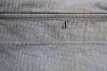 Vintage WW1 era Royal Navy linen duck jumper - antique sailors workwear shirt - 39” chest