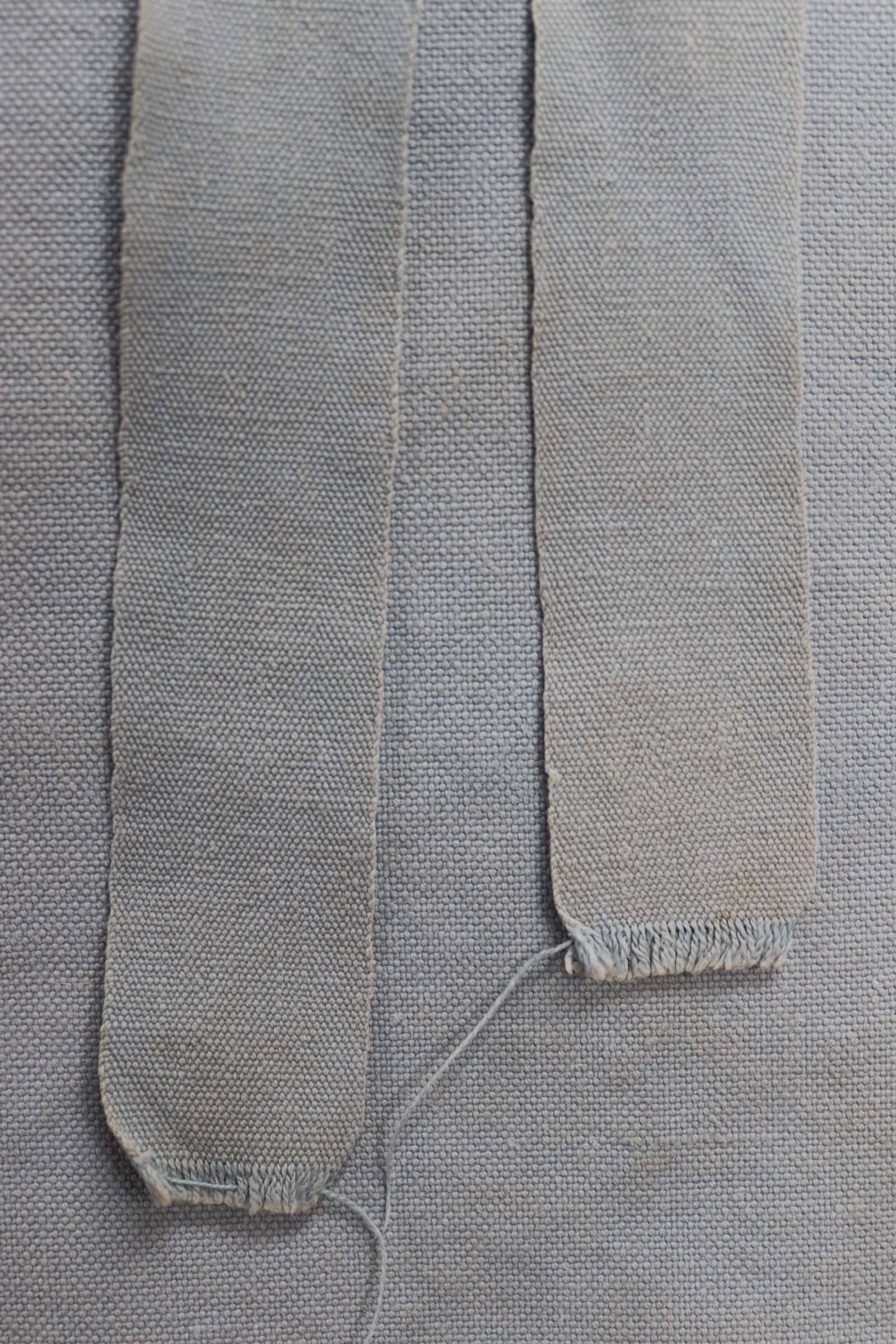 Vintage WW1 era Royal Navy linen duck jumper - antique sailors workwear shirt - 39” chest