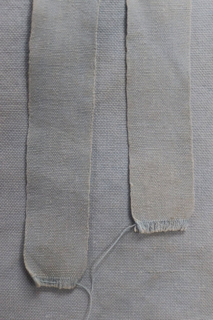 Vintage WW1 era Royal Navy linen duck jumper - antique sailors workwear shirt - 39” chest