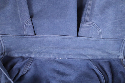 Vintage blue moleskin workwear jacket - chore coat - 49" chest