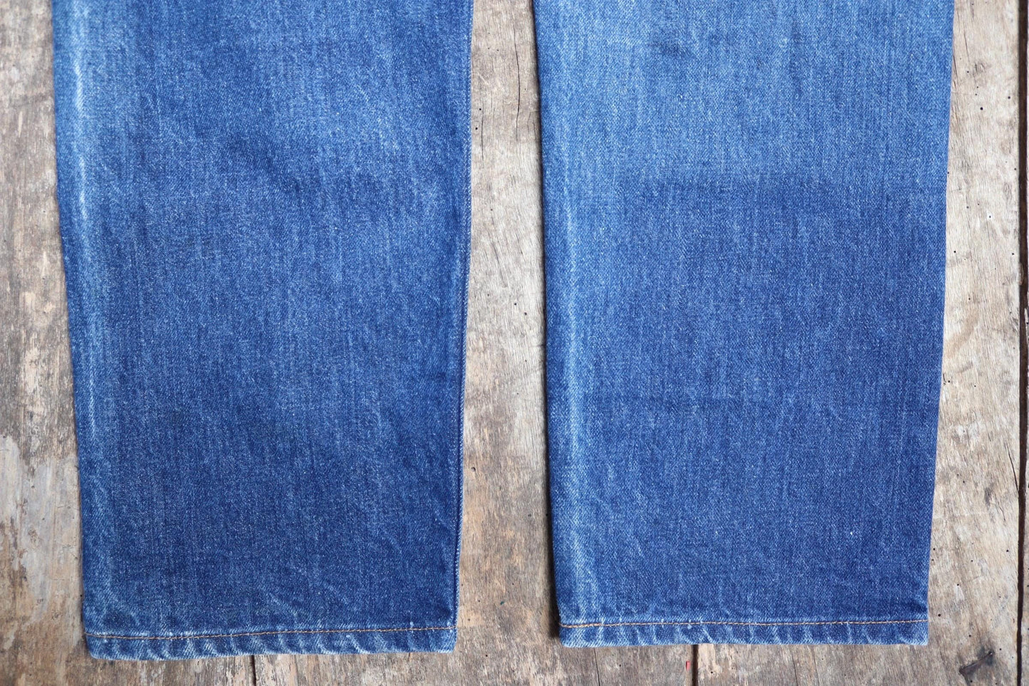 Vintage 1980s Levis 505 denim jeans - made in USA - small e red tab - 34” x 30”