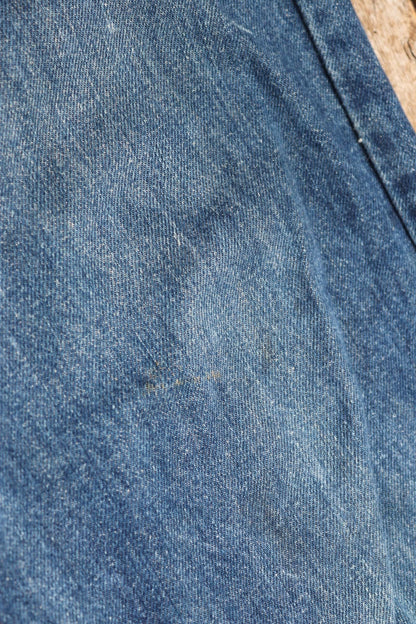 Vintage 1980s Levis 505 denim jeans - made in USA - small e red tab - 34” x 30”