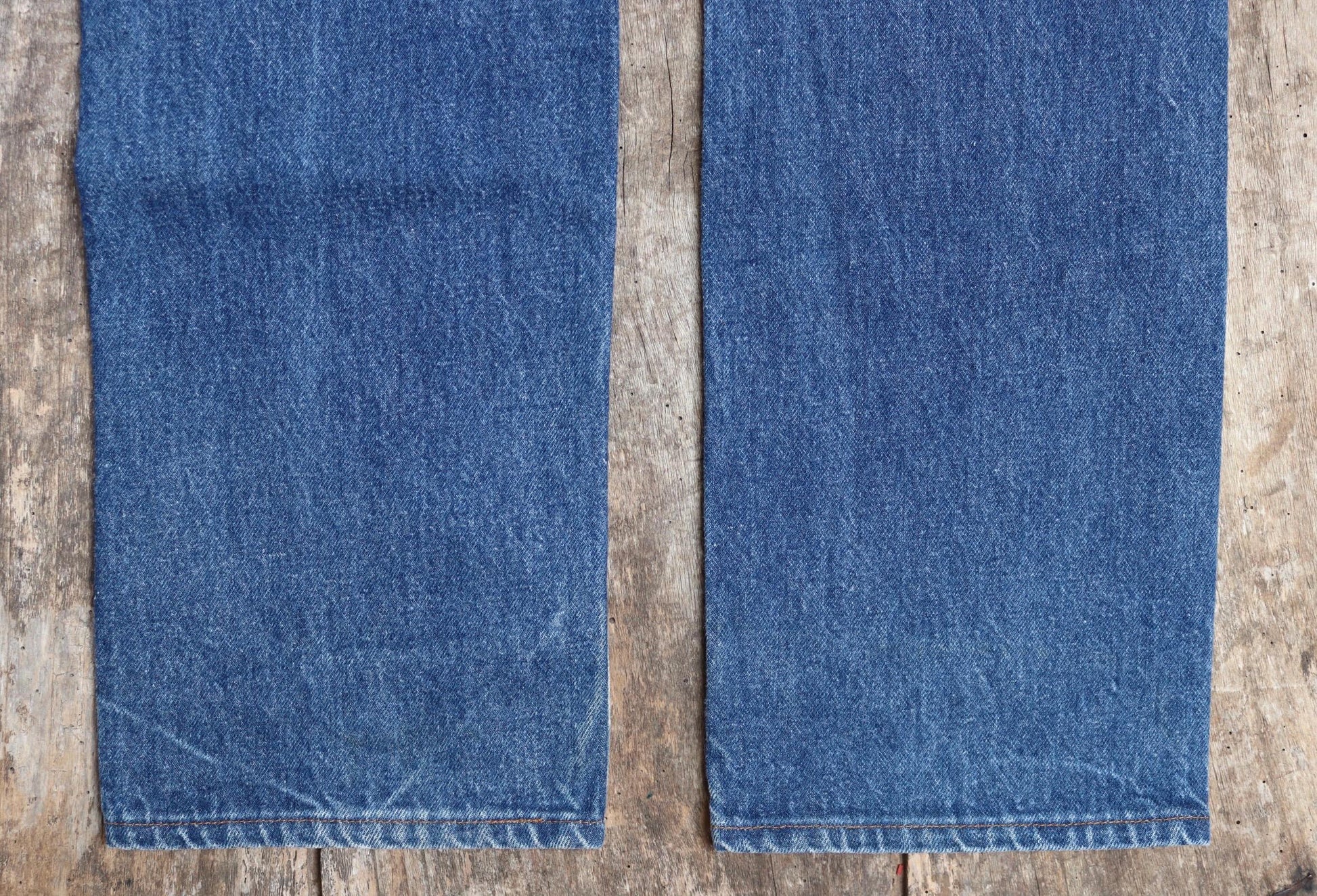 Vintage 1990s Levis 501xx denim jeans - made in USA - small e red tab - 34” x 29”