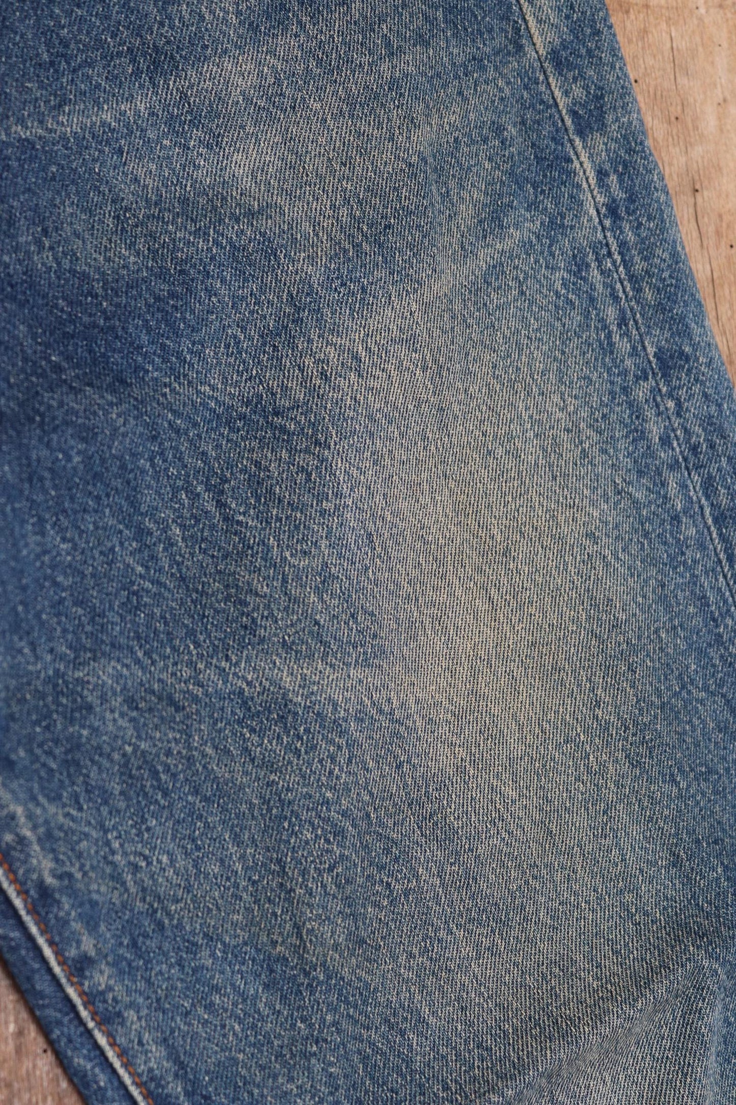 Vintage 1980s Levis 501 denim jeans - made in USA - small e red tab - Valencia St - 30” x 31”