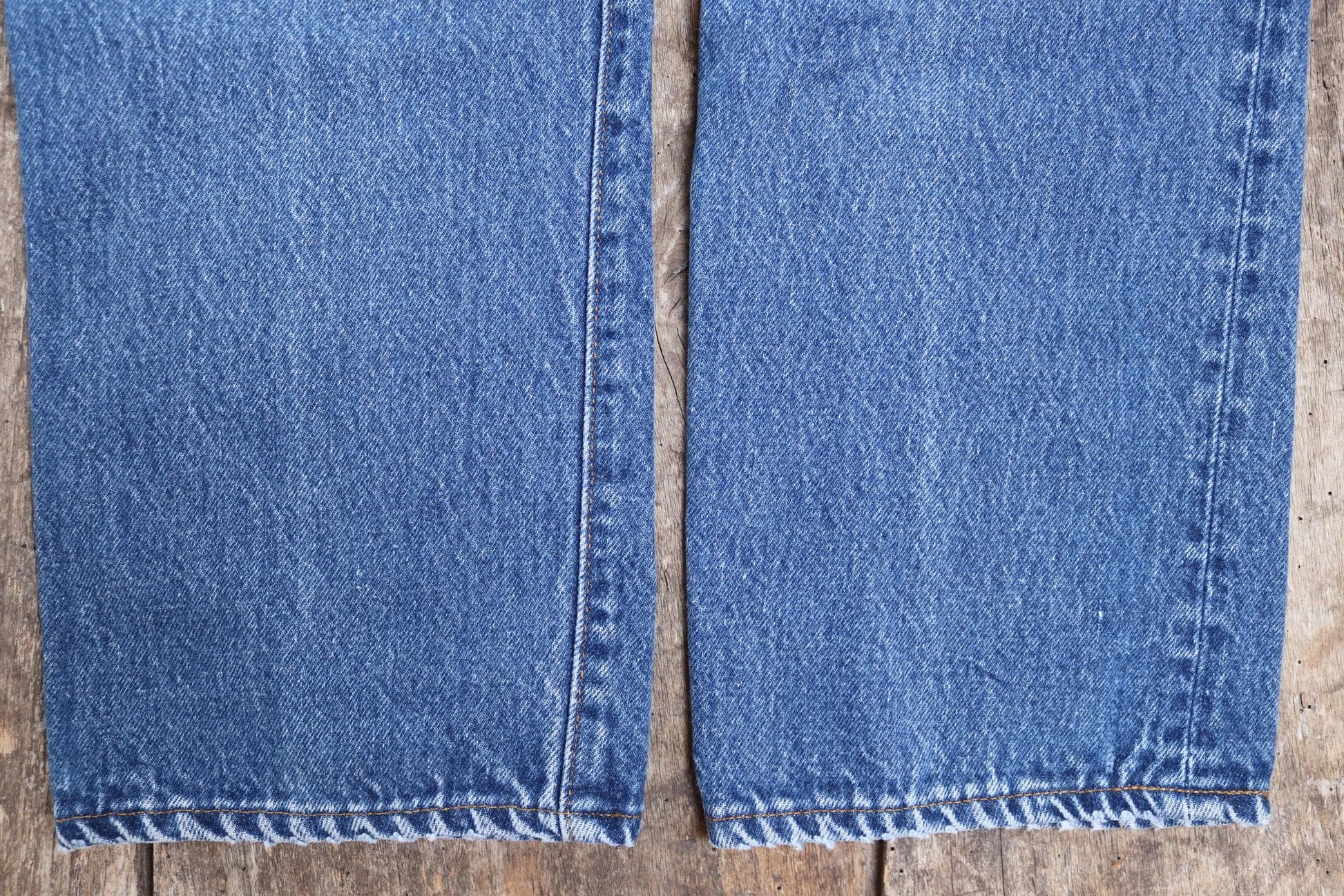 Vintage 1990s Levis 501 denim jeans - made in USA - small e red tab - 29” x 29”