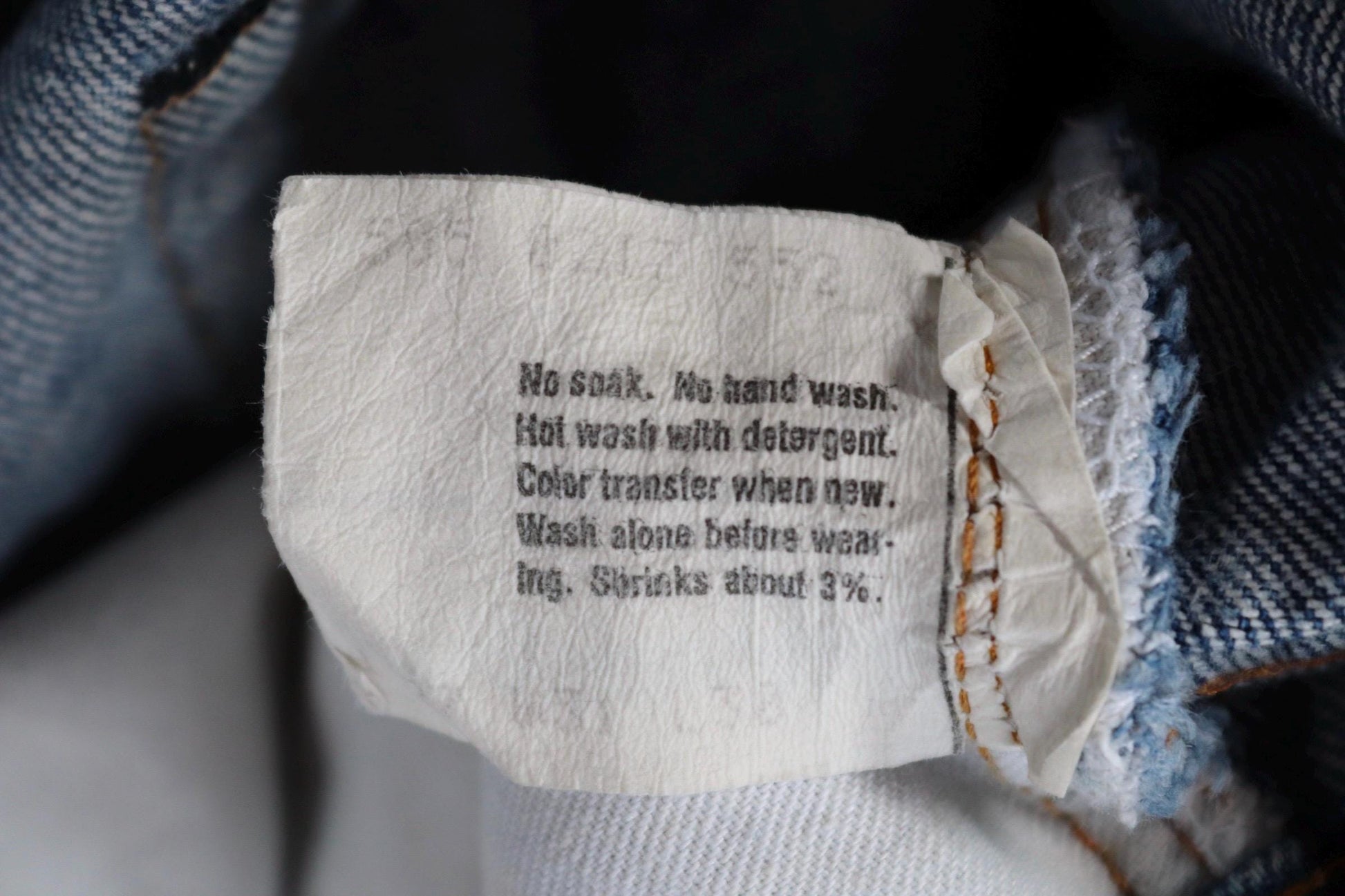 Vintage 1990s Levis 505 denim jeans - made in USA - small e red tab - 30” x 31”