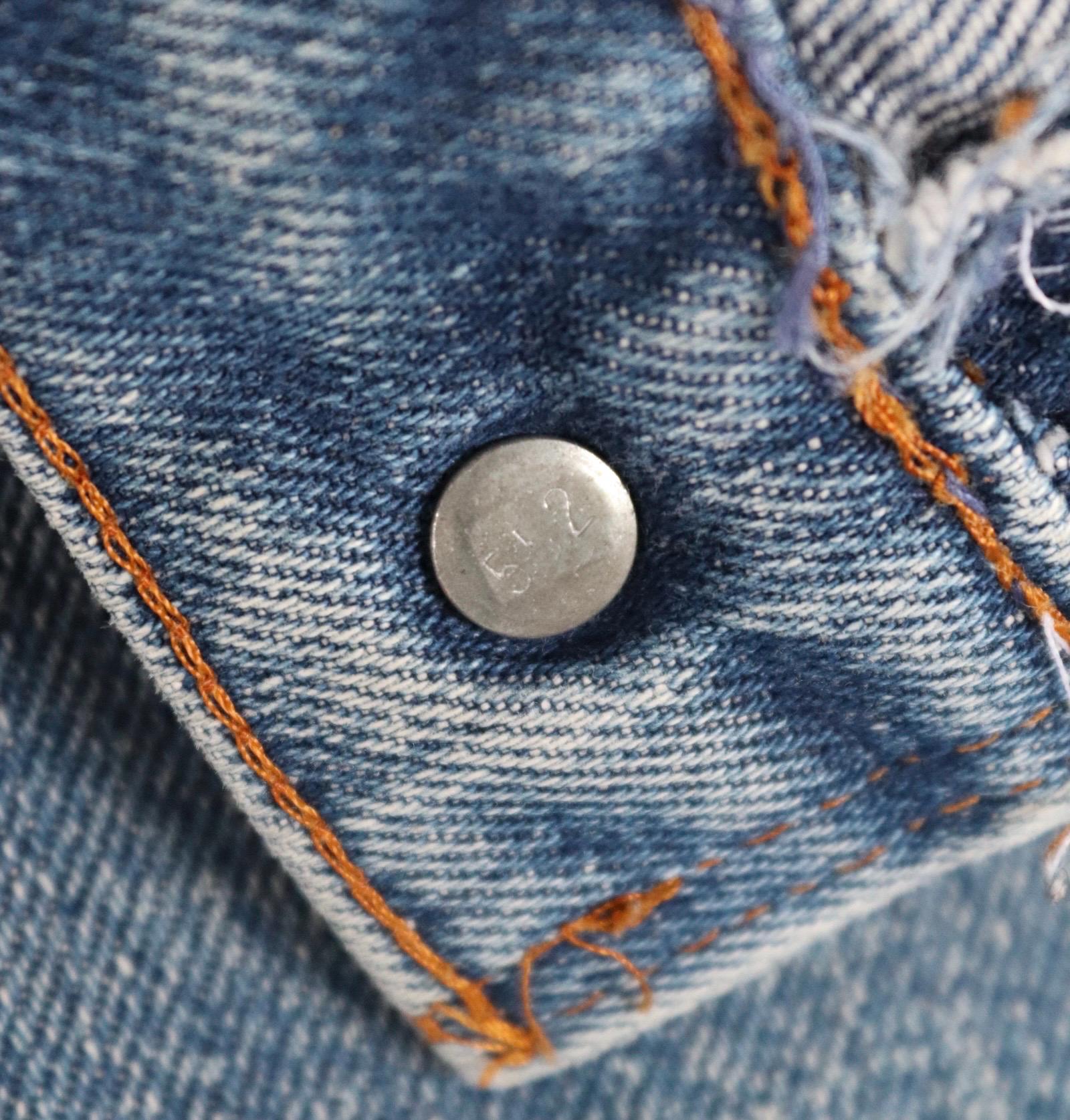 Vintage 1990s Levis 505 denim jeans - made in USA - small e red tab - 30” x 31”