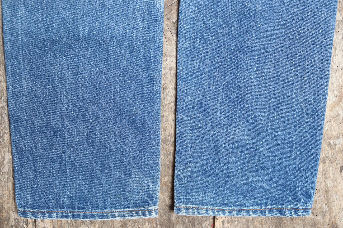 Vintage 1990s Levis 505 denim jeans - made in USA - small e red tab - 30” x 31”