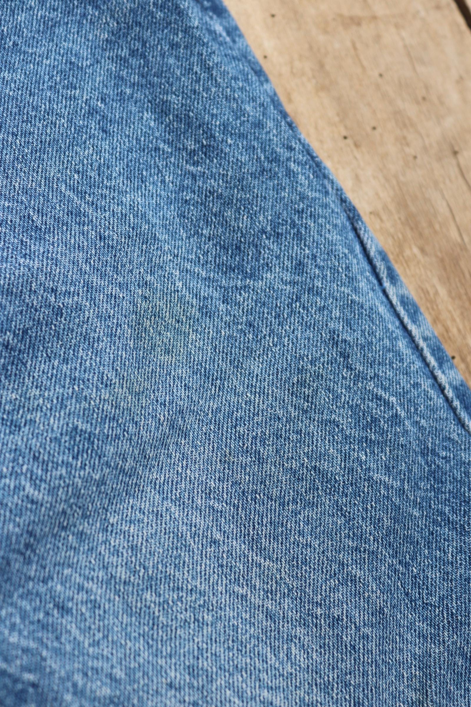 Vintage 1980s Levis 505 denim jeans - made in USA - small e red tab - 30” x 31”