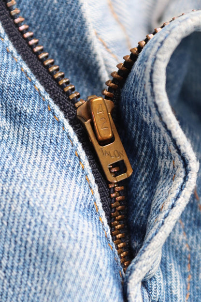 Vintage 1980s Levis 505 denim jeans - made in USA - small e red tab - 30” x 31”