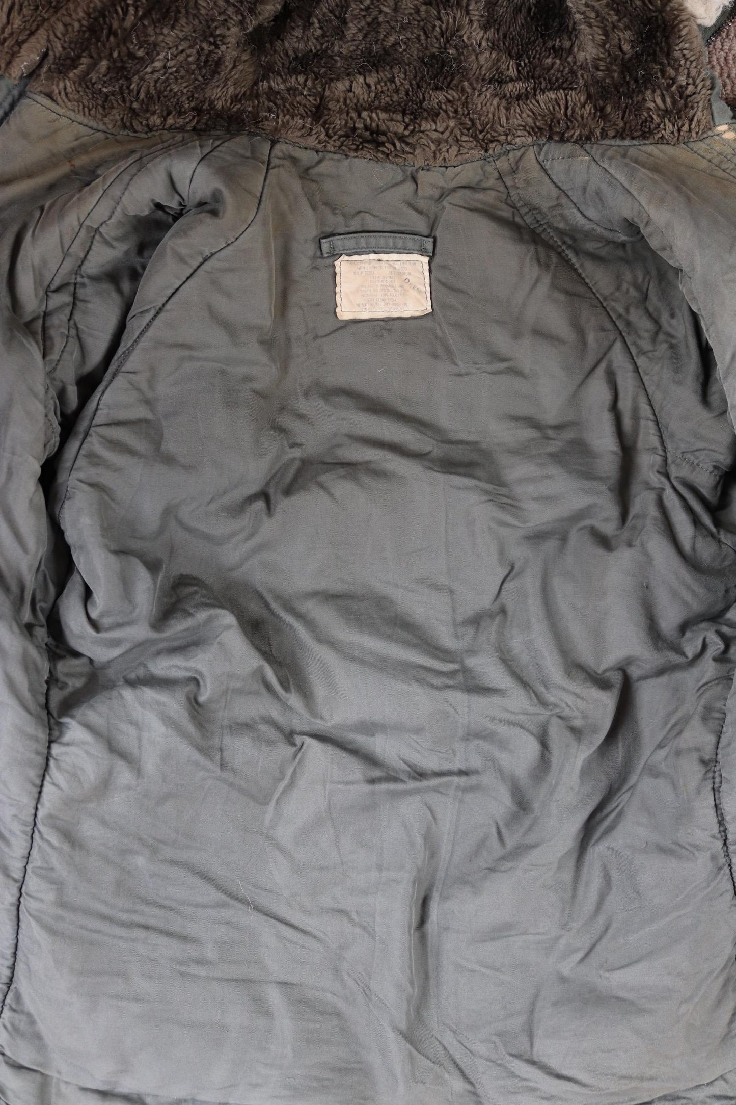 Vintage 1980s USAF N3B parka - US Air Force snorkel jacket - 48” chest