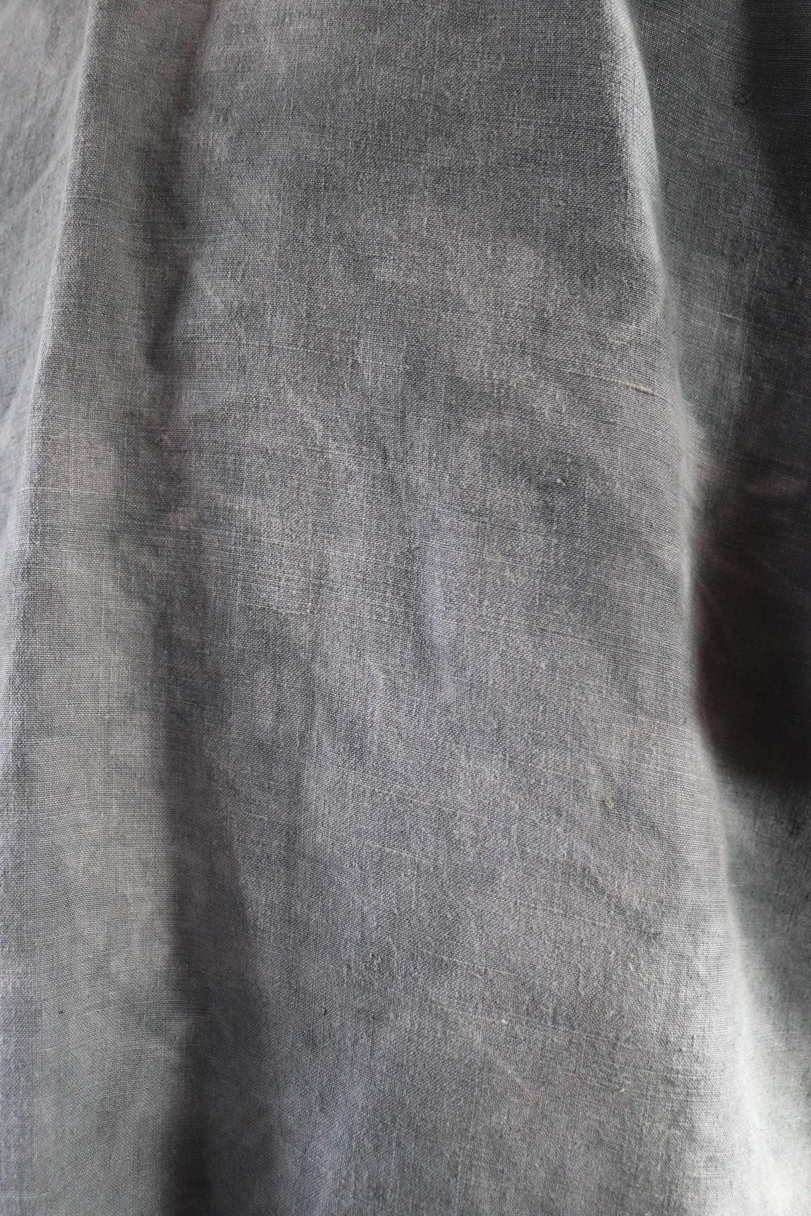 Vintage 1930s French workwear shirt - linen smock - 56” chest