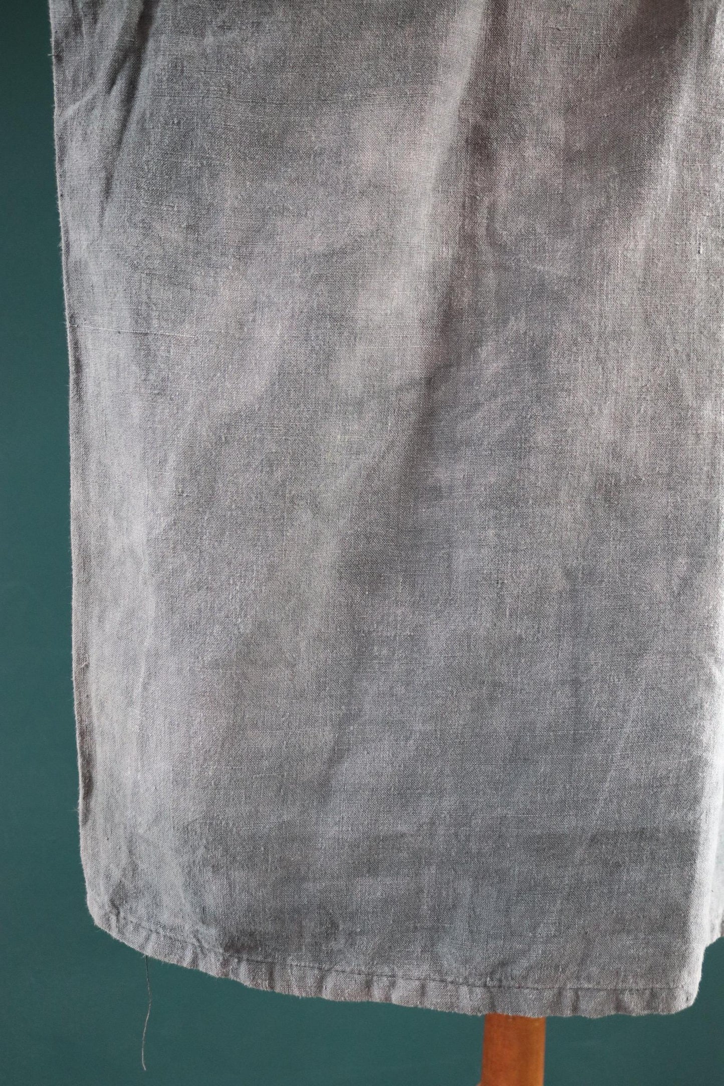 Vintage 1930s French workwear shirt - linen smock - 56” chest