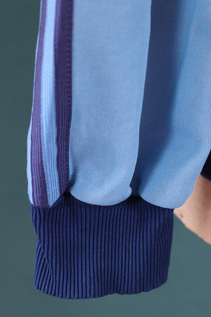 Vintage 1980s Adidas track top - 1970s sportswear - souvenir patches - 43” chest