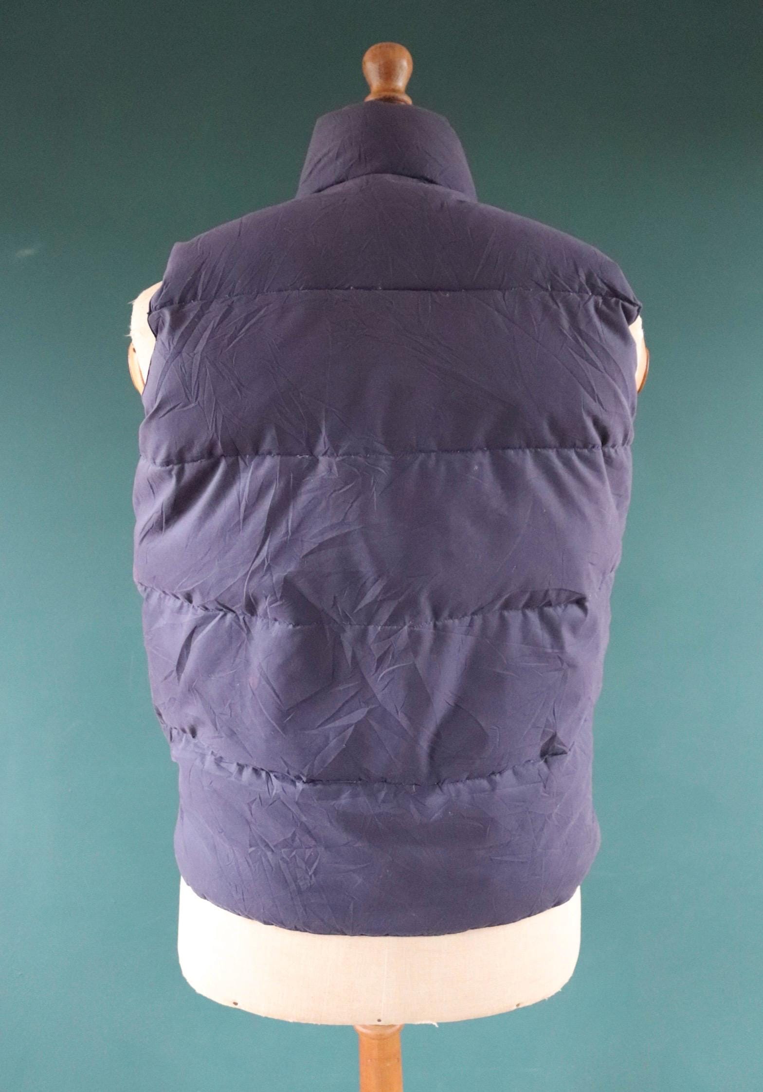 Vintage Wrangler down filled gilet - feather vest - padded waistcoat - 46" chest