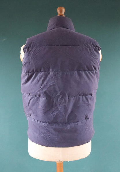 Vintage Wrangler down filled gilet - feather vest - padded waistcoat - 46" chest