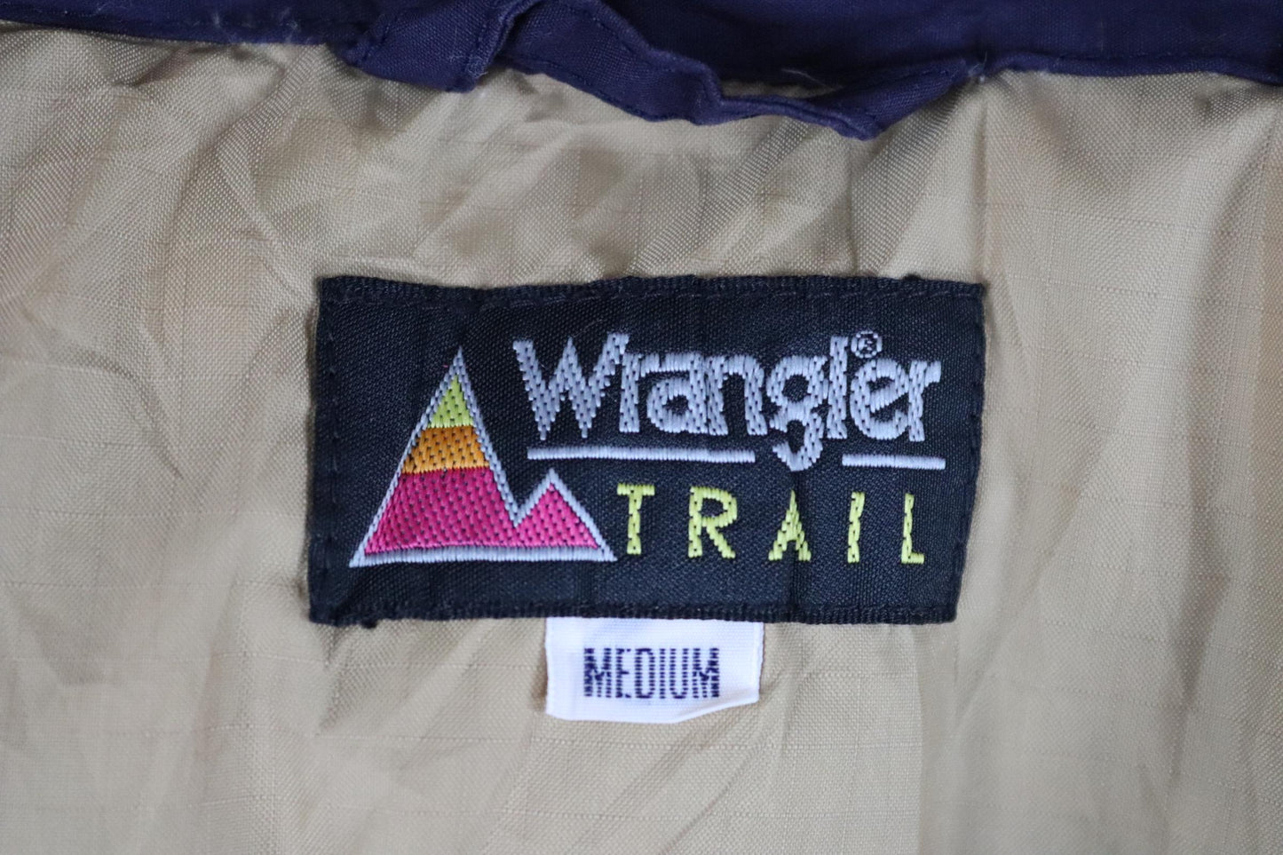 Vintage Wrangler down filled gilet - feather vest - padded waistcoat - 46" chest