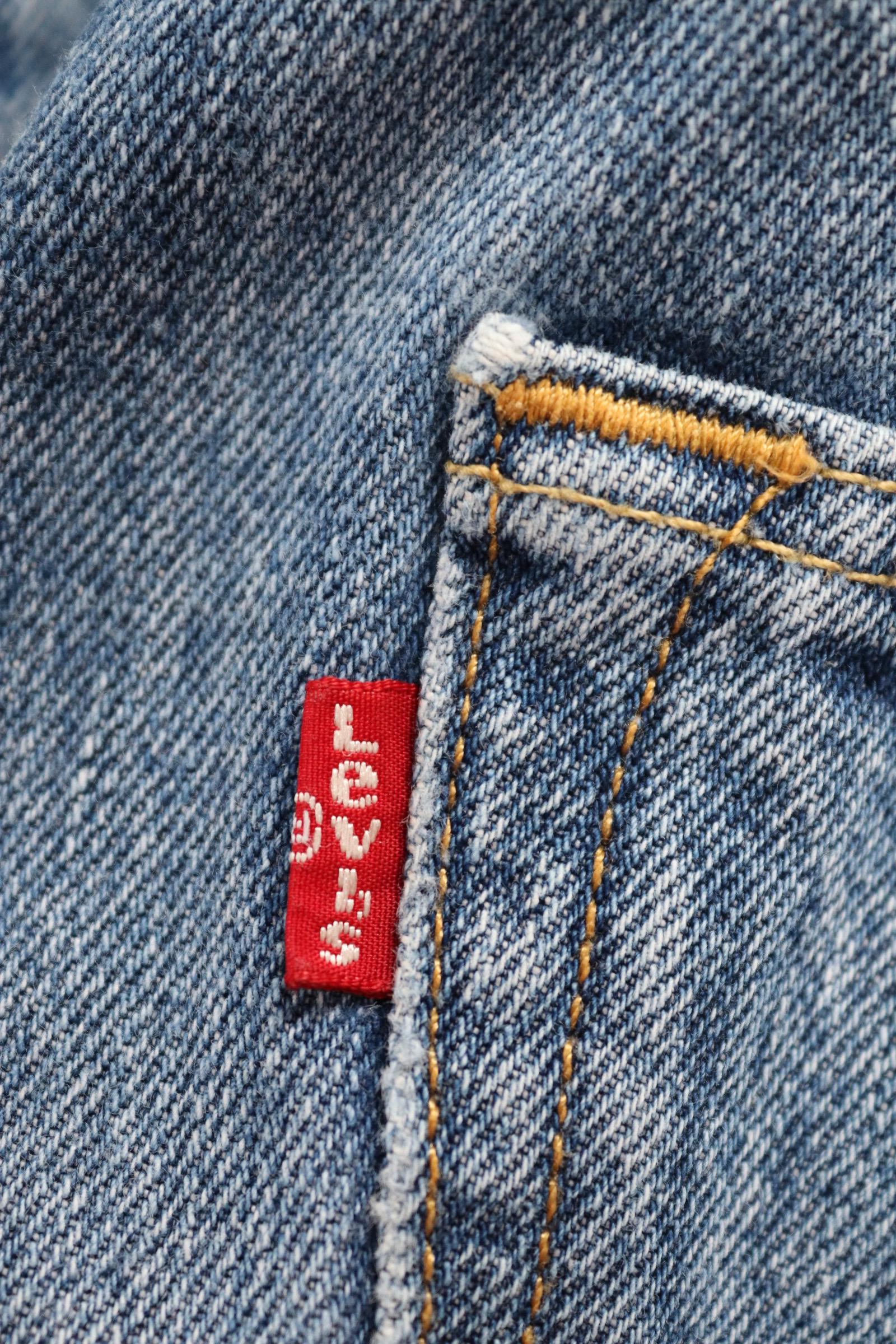 Vintage Levis 501 jeans - blue denim workwear - 33" x 33"