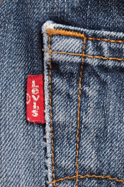 Vintage Levis 501 jeans - blue denim workwear - 31" x 32"