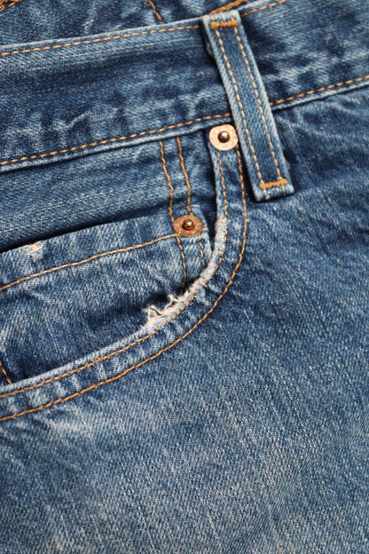 Vintage Levis 501 jeans - blue denim workwear - 32" x 30"