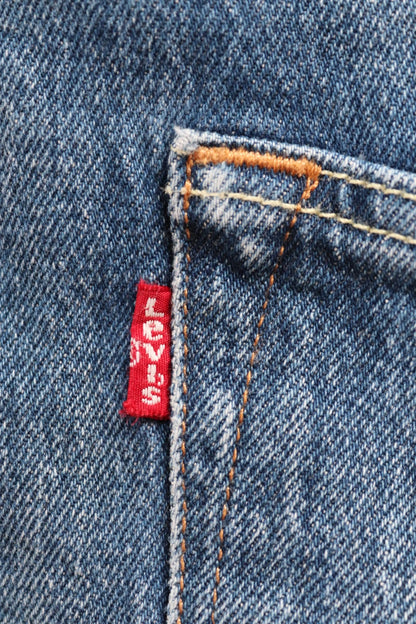 Vintage Levis 501 jeans - blue denim workwear - 33" x 31"