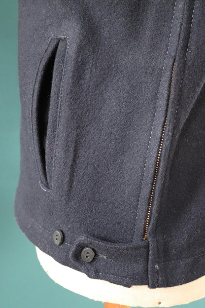 Vintage 1960s lace up shirt - beach smock - 45” chest