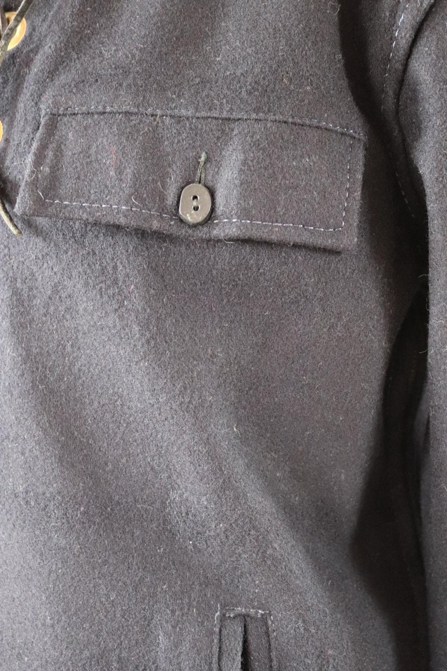 Vintage 1960s lace up shirt - beach smock - 45” chest