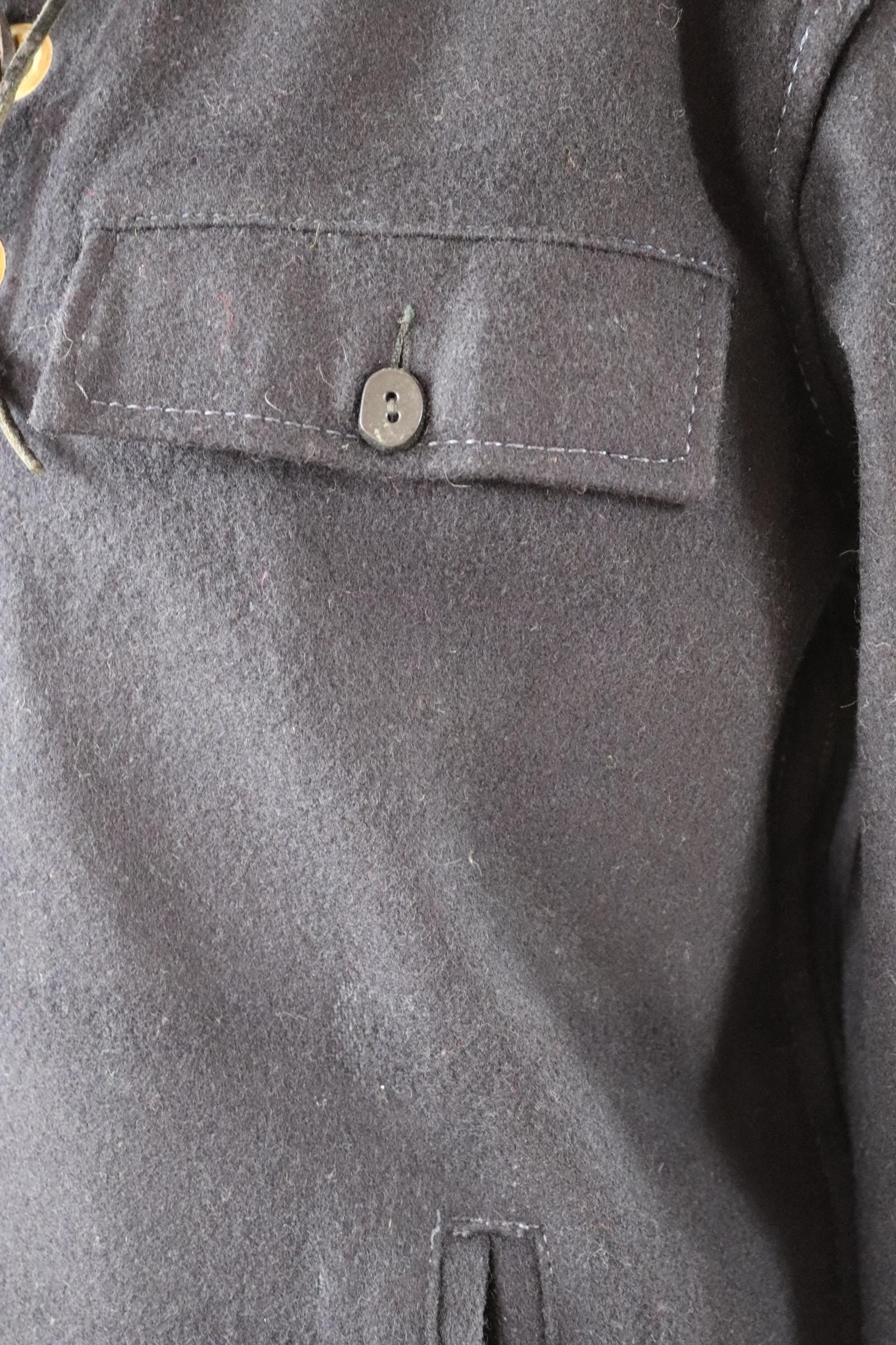 Vintage 1960s lace up shirt - beach smock - 45” chest