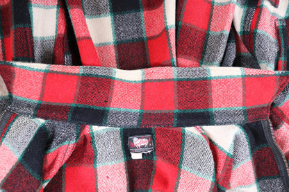 Vintage 1950s Woolrich wool plaid workwear jacket - 48” chest