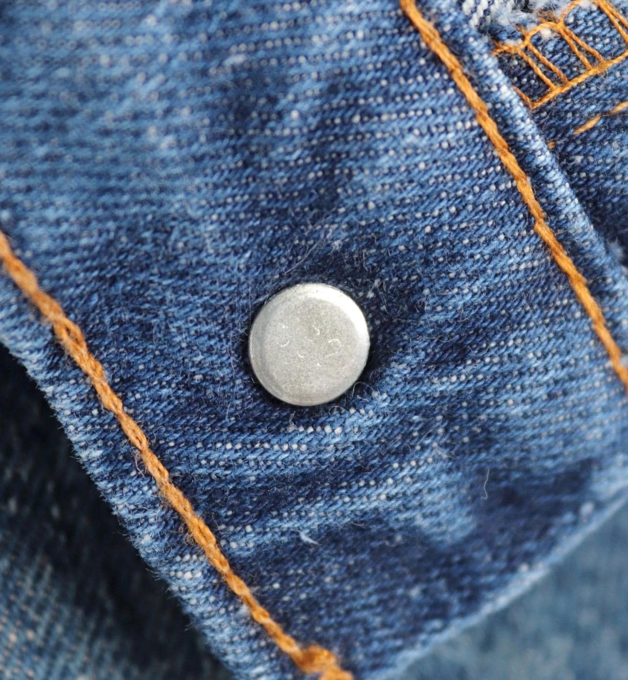 Vintage 1980s Levis 505 denim jeans - made in USA - small e red tab - 34” x 30”