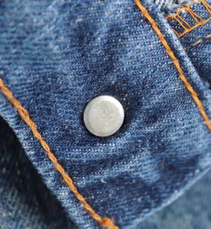 Vintage 1980s Levis 505 denim jeans - made in USA - small e red tab - 34” x 30”