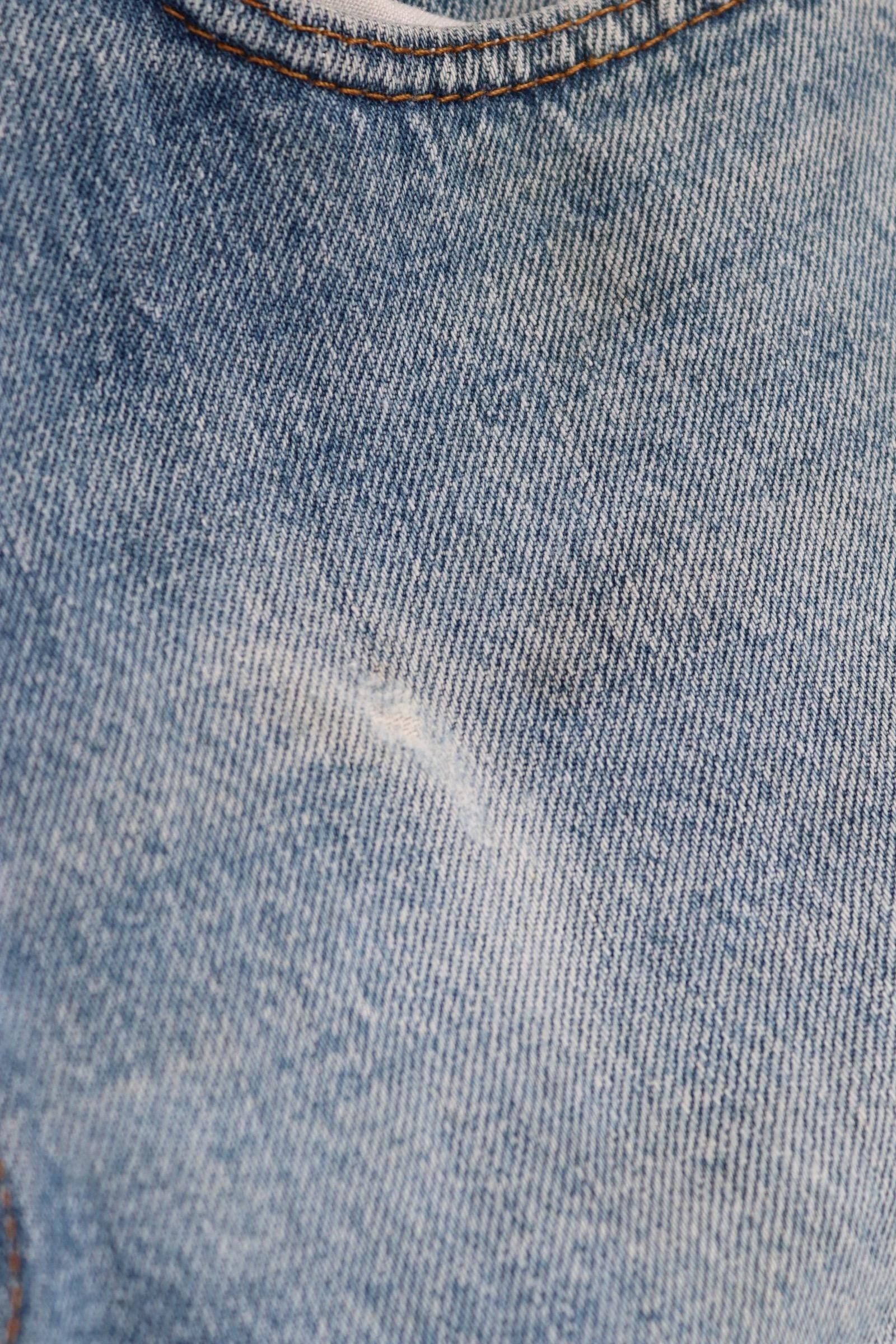 Vintage 1980s Levis 501 denim jeans - made in USA - small e red tab - 32” x 30”