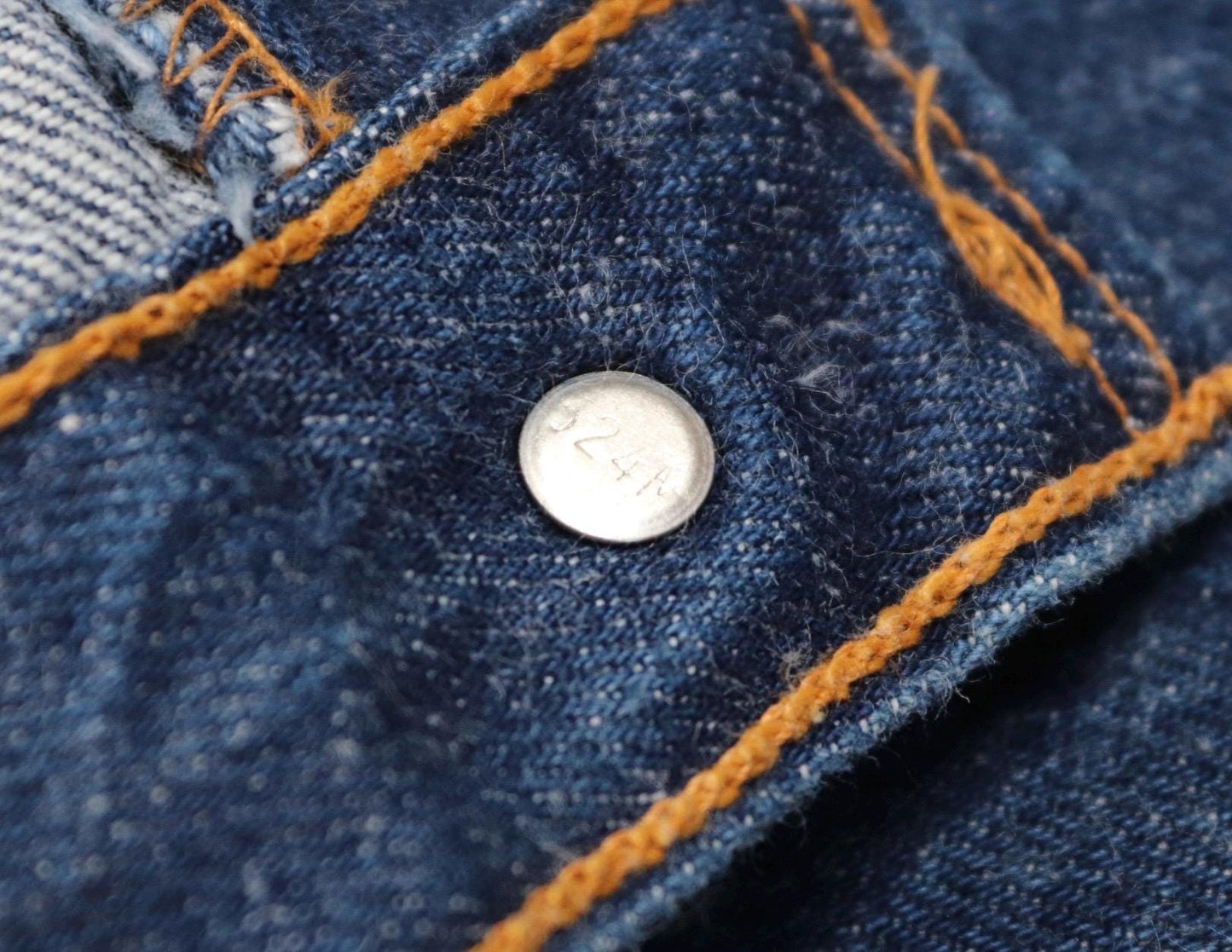 Vintage 1990s Levis 501xx denim jeans - made in USA - small e red tab - 34” x 29”