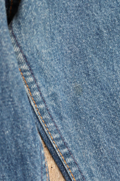 Vintage 1990s Levis 501xx denim jeans - made in USA - small e red tab - 34” x 29”